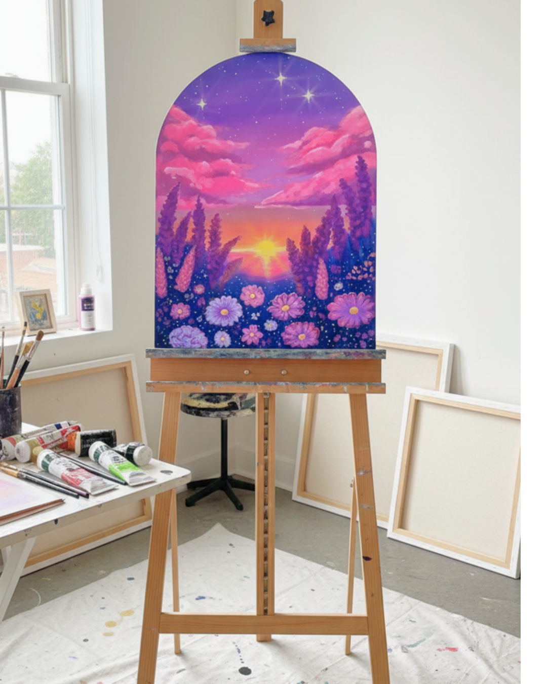 Lavender Twilight- Original Painting