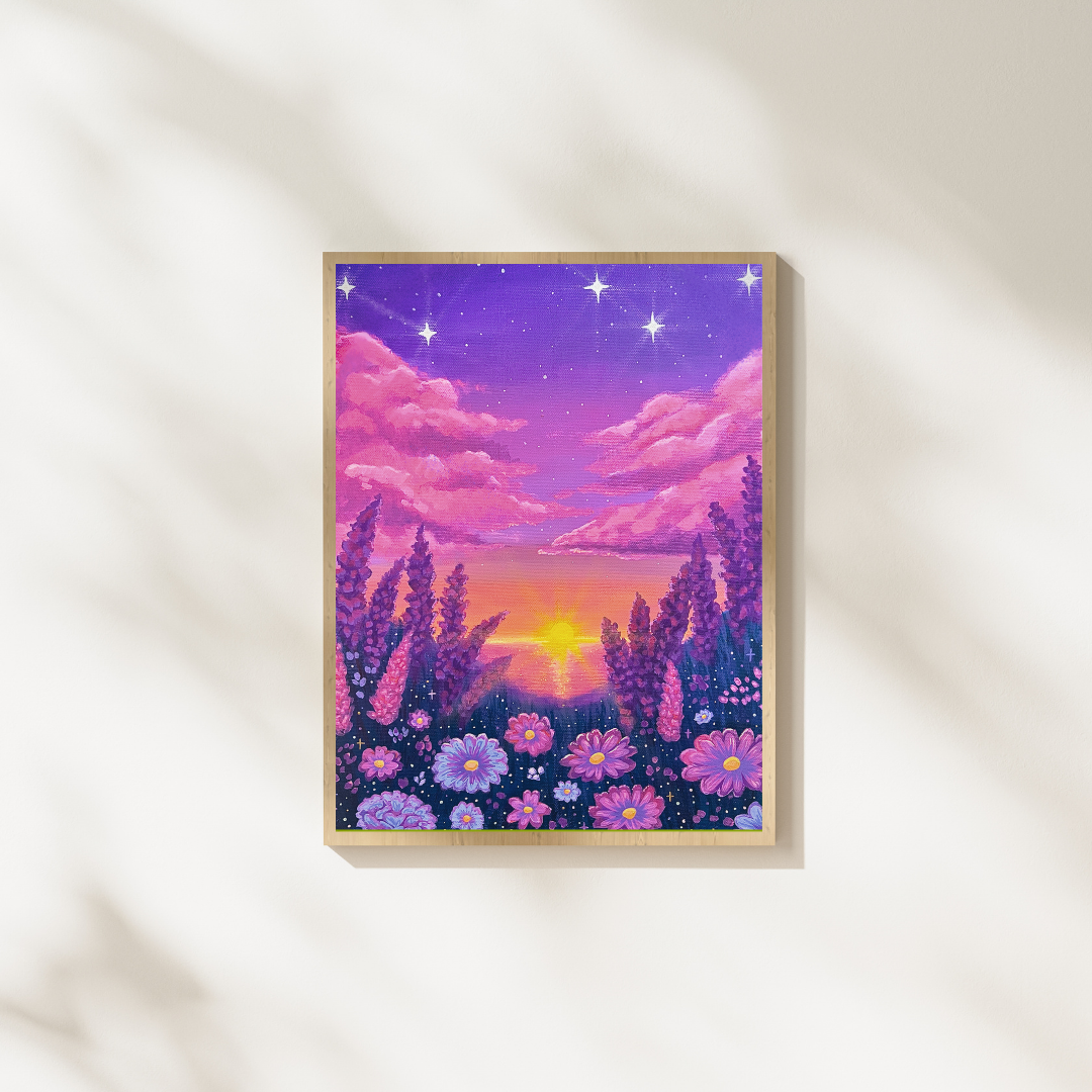 Lavender Twilight Print